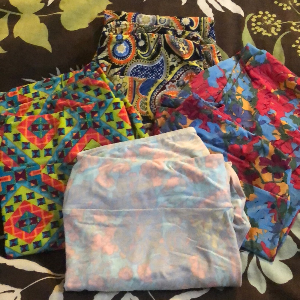 LuLaRoe leggings bundle TC